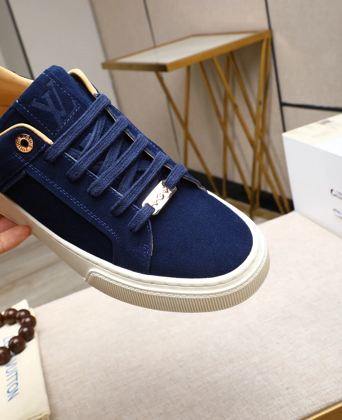 Men's shoes 💰460 [LV～] Men's casual shoes 2025z cabinet sales simultaneously 🔶Size: 38-44 #️⃣ 🔷3 colors🔜The upper is made of multi-material splicing➕cow leather lining, comfortable and breathable, sole: original comfortable and wear-resistant outsole, ⚠️real thing📱photographed🎬real thing is better📢📢📢